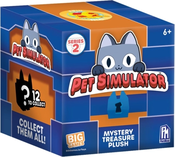 Pet Simulator serie 2 – figura de peluche en caja sorpresa - 1 pieza