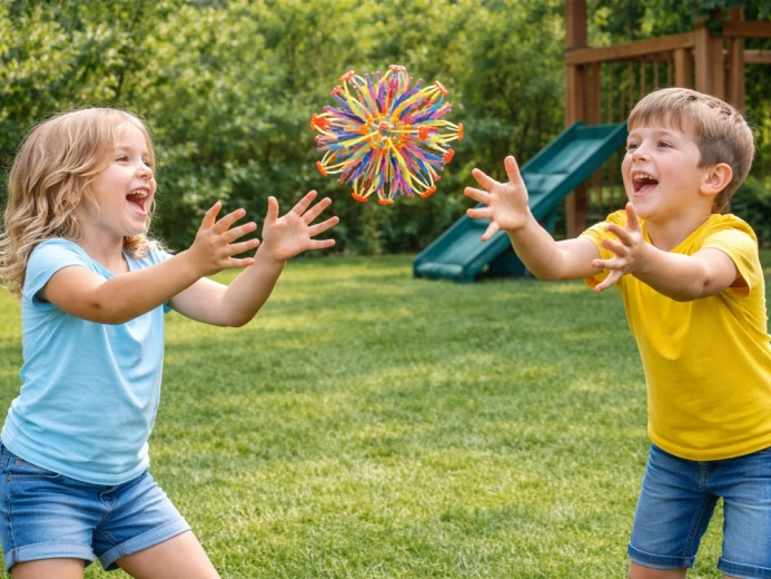 Ligera, colorida e ideal para el juego activo