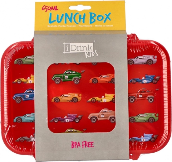 Fiambrera de coches con juego de cubiertos