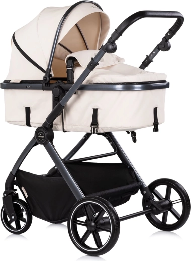Cochecito combinado Chipolino Pearl 2 en 1 Noir