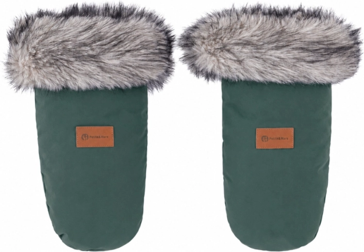 Mangas para carrito Petite&Mars Fjora Veritable khaki - 1 par