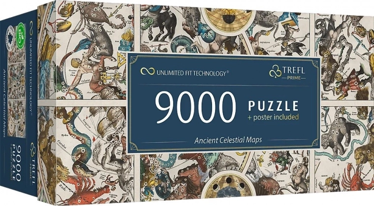 Puzle 9000 piezas Ancient Celestial Maps