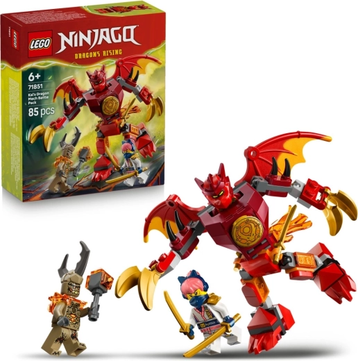 LEGO NINJAGO Pack de combate de Kai con traje de dragón