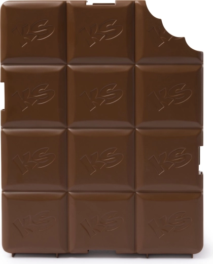 Arena marrón con aroma a chocolate