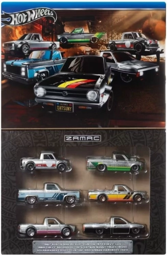 Hot Wheels Zamac Multipack – set de 6 cochecitos 1:64