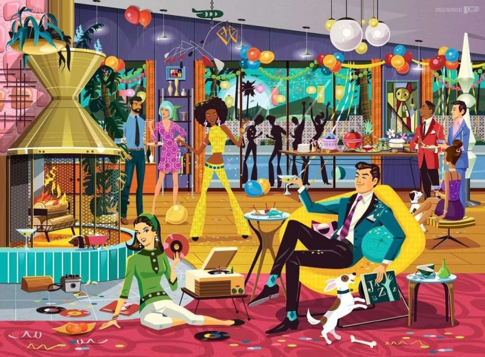 Puzzle Ravensburger Jazzy! ¡Hora de fiesta! 500 piezas