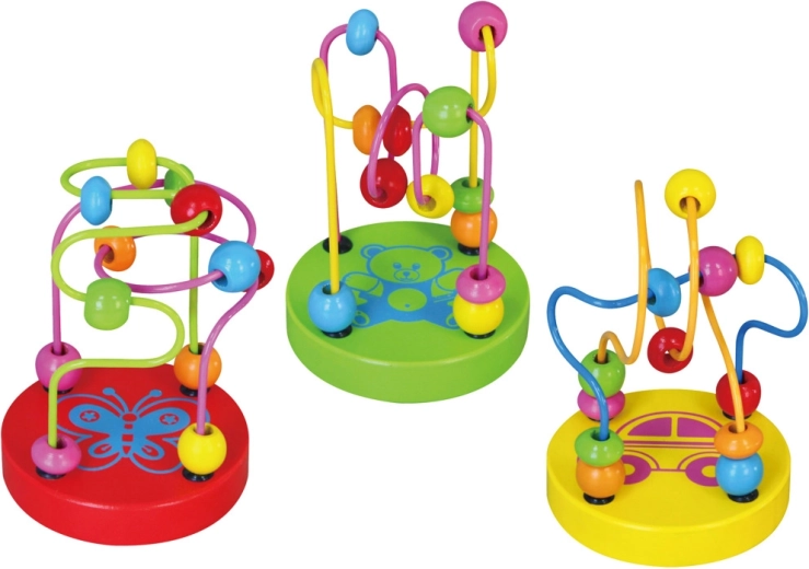 Babu laberinto de madera para niños (6 variantes)
