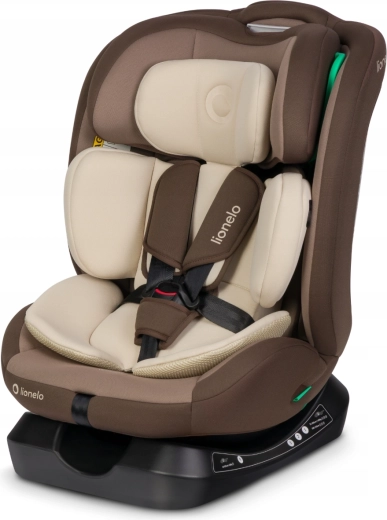Silla de coche Lionelo Aart i-Size 40–150 cm beige-marrón