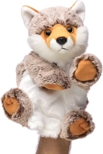 Títere de mano de peluche Zorro eco-friendly