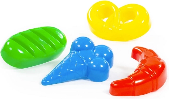 Moldes de arena con forma de alimentos Wader