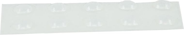 Topes autoadhesivos transparentes semiesféricos 6,4 × 1,6 mm (10 uds) BS-40