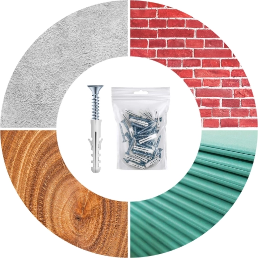 Montaje sencillo en distintas superficies