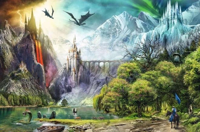 Puzzle Ravensburger Reign of Dragons 3000 piezas