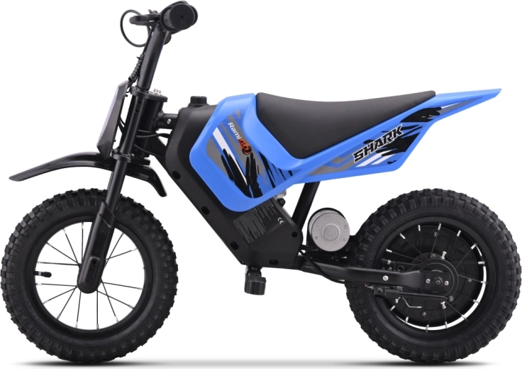 Motocicleta eléctrica infantil Shark – azul