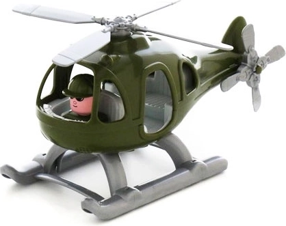 Helicóptero Hrom – helicóptero militar de plástico Wader 29 cm