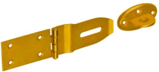 Pestillo simple con candado 170 × 45 × 1,5 mm