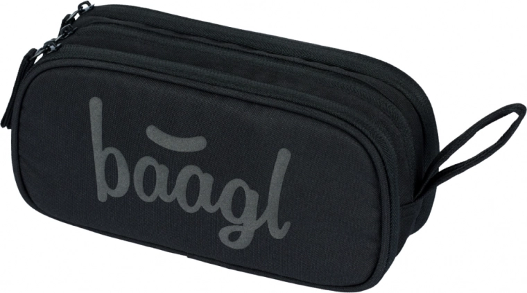 Estuche escolar para estudiantes Baagl Black