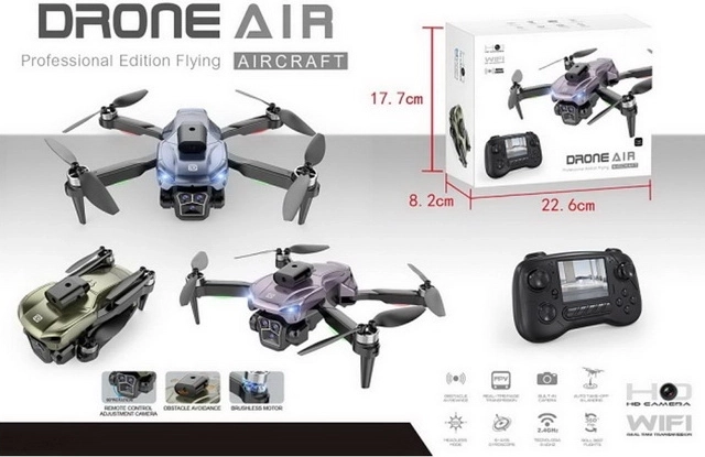 Dron teledirigido con cámara Wi‑Fi