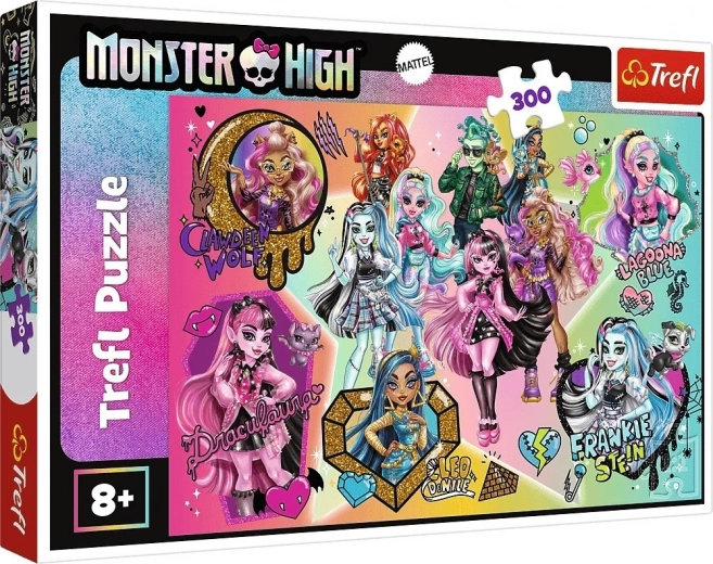 Puzzle de 300 piezas – los zombis gobiernan Monster High
