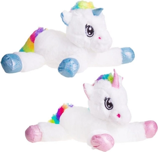 Unicornio de peluche grande