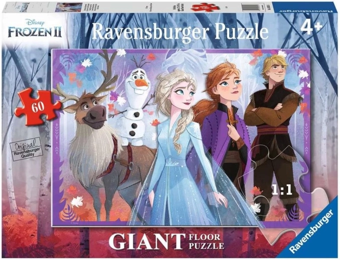 Ravensburger rompecabezas gigante de suelo Frozen (60 piezas)