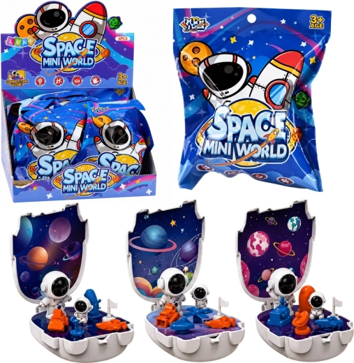 Space Mini World mini base espacial con figura de astronauta