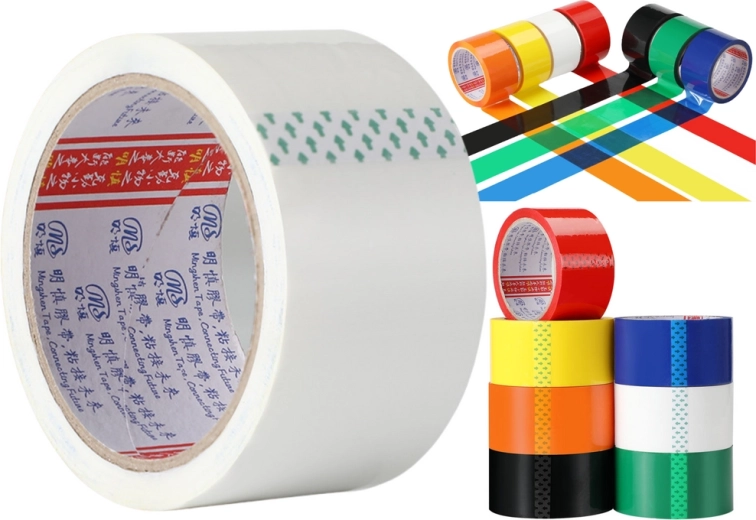 Cinta de embalaje acrílica blanca 48 mm × 50 yd