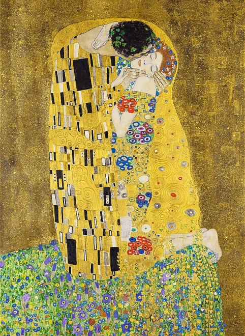 Puzzle de madera Gustav Klimt - El beso 200 piezas
