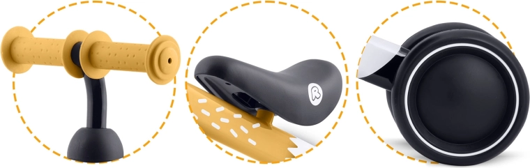 Asiento de espuma bajo y cómodo