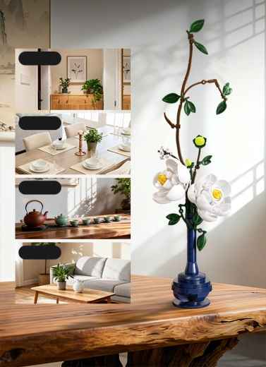Decoración floral realista sin necesidad de riego