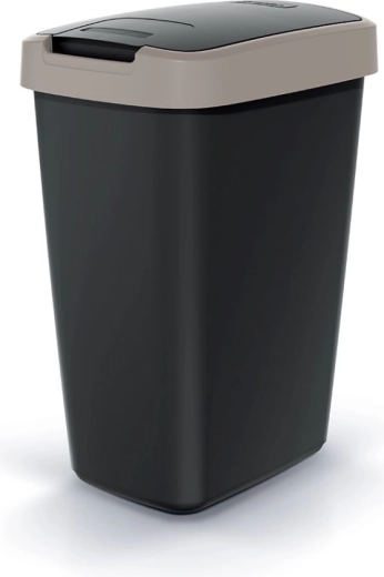Papelera Compacta Q Flap 12 l