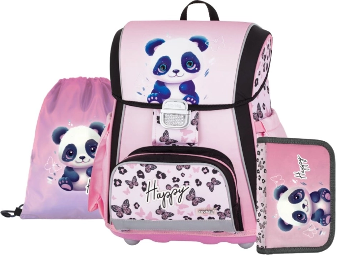 Set escolar 3 en 1 Premium Panda OXYBAG