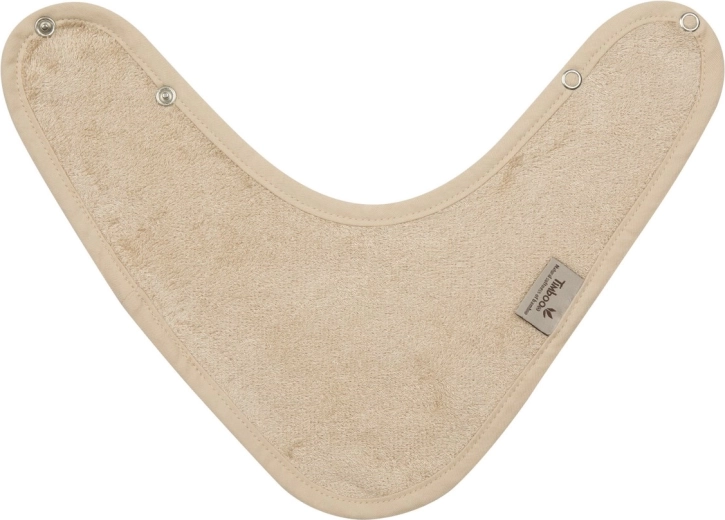 Babero bandana Timboo frosted almond 36 × 22 cm