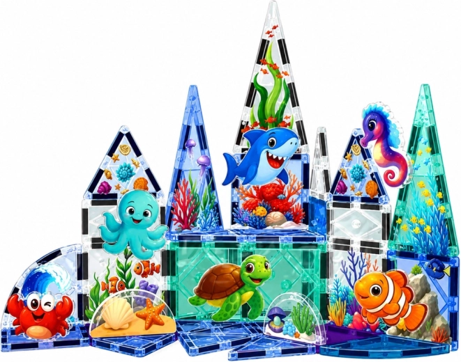 Un mundo marino lleno de animales y colores
