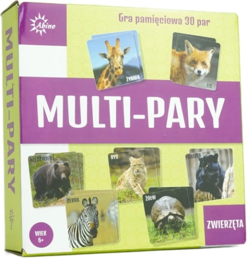 Memo de animales – juego de memoria