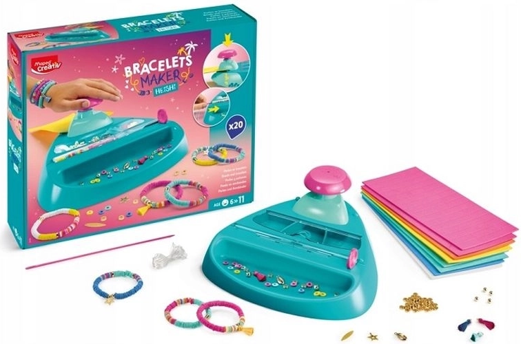 Creativ fábrica para hacer pulseras con cuentas heishi