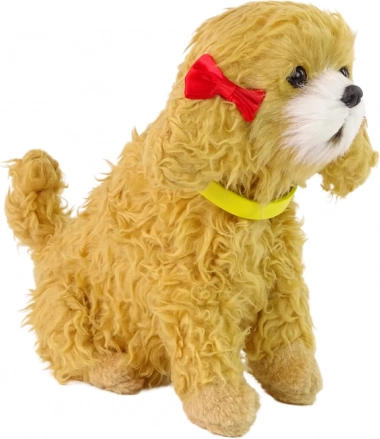 Caniche de peluche interactivo