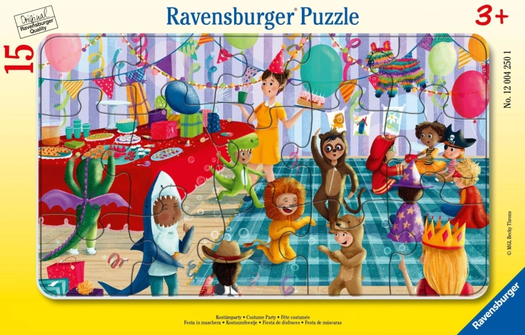 Puzzle Ravensburger Fiesta de disfraces 15 piezas