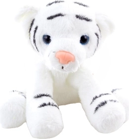 Tigre blanco de peluche 15 cm