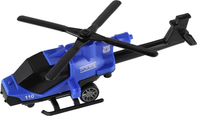Helicóptero policial de retrocarga