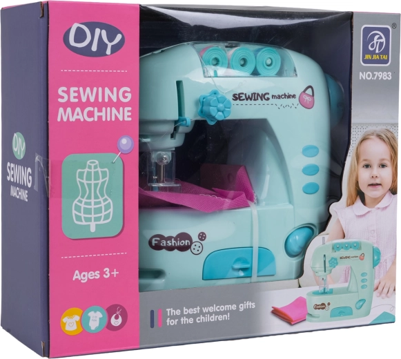 Máquina de coser infantil con efectos de luz y sonido
