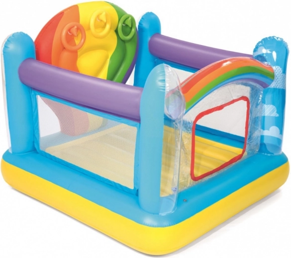 Diseño aéreo arcoíris