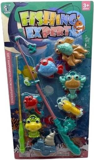 Juego infantil de pesca – caña con pececitos