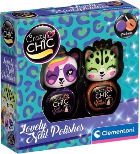 Clementoni Crazy Chic Beauty: set de esmaltes de uñas Lovely