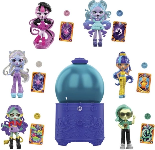 Poción Monster High con una muñeca pequeña