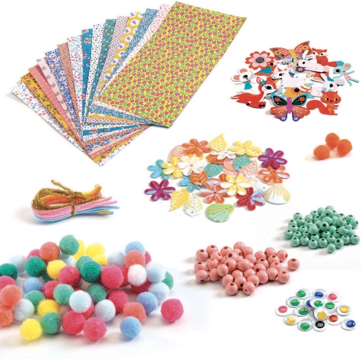 Un completo set de materiales para crear sin límites