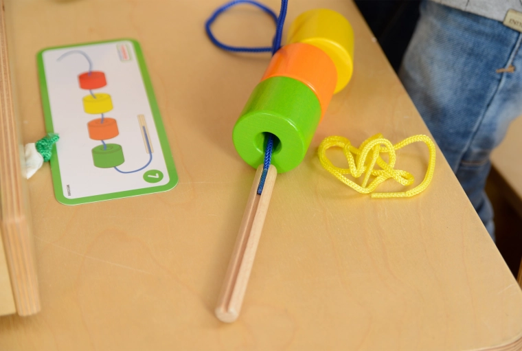 Aprender jugando según las tarjetas de patrones