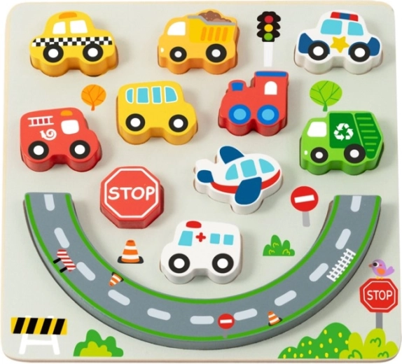 2Kids Toys puzzle de equilibrio City 2 en 1