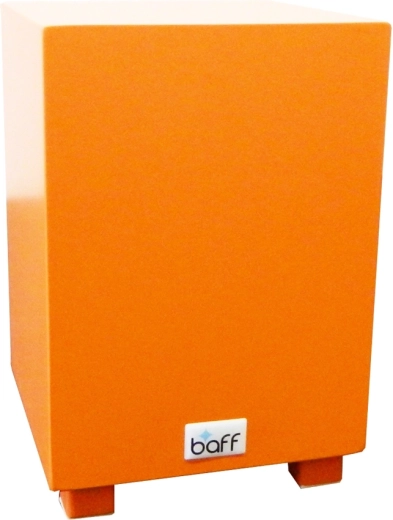 Taburete tambor Baff naranja