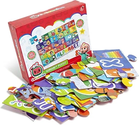 Puzzle de suelo Cocomelon abecedario 88 × 53 cm